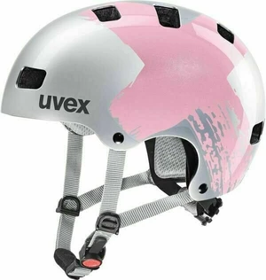 UVEX Kid 3 Silver/Rosé 51-55 Dětská cyklistická helma