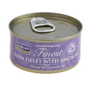 FISH4CATS Finest tuňák se ančovičkami konzerva pro kočky 70 g
