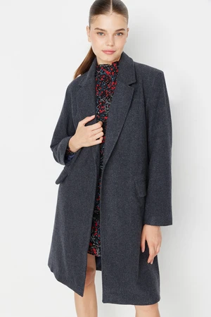 Cappotto da donna Trendyol Anthracite