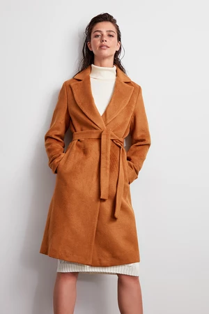 Női kabát Trendyol TWOAW20KB0033/CAMEL