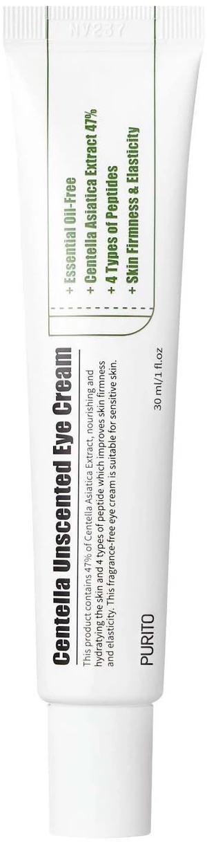 PURITO Neparfémovaný oční krém Centella Unscented (Eye Cream) 30 ml