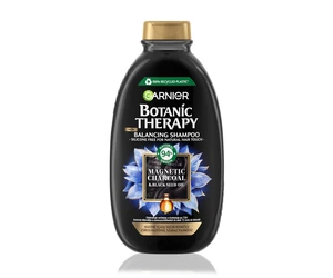 Šampon pro mastné kořínky a suché délky Garnier Therapy Botanic Magnetic Charcoal - 400 ml + dárek zdarma