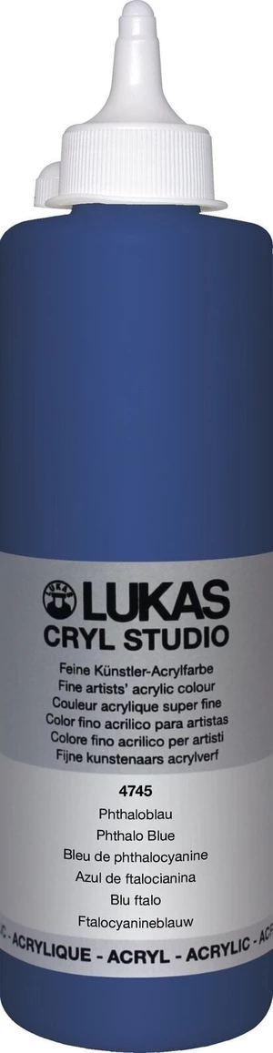 Lukas Cryl Studio Acrylfarbe 500 ml Phthalo Blue