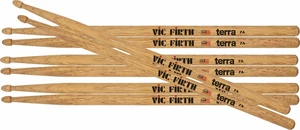 Vic Firth P7AT4PK American Classic Terra Series 4pr Value Pack Bacchette Batteria