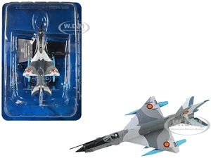 Mikoyan MiG-21 MF Lancer-C Fighter Aircraft "712th Fighter Squadron 71st Air Base" (2002) Romanian Air Force 1/100 Diecast Model by Hachette Collecti