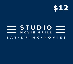 Studio Movie Grill $12 Gift Card US