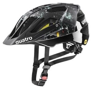 UVEX Quatro CC Mips Black/Jade Matt 56-60 Fahrradhelm