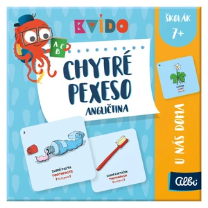 ALBI Kvído Chytré pexeso Angličtina u nás doma