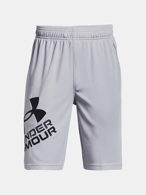 Under Armour Prototype 2.0 Logo Kraťasy dětské Šedá