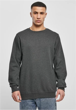 Basic men's sweatshirt - dark grey