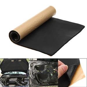 9pcs / Set Car Door Hood Bonnet Sound Heat Insulation Foams Cotton Mat 30x50cm