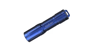 Kapesní svítilna E01 V2.0 /  100 lm Fenix® – Modrá (Barva: Modrá)