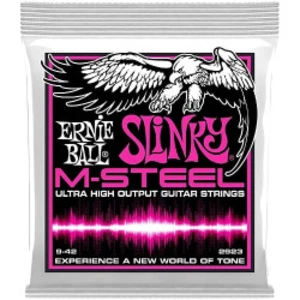 Ernie Ball 2923 09-42 M-steel Struny Do Gitary Elektrycznej