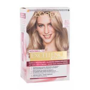 L´Oréal Paris Excellence Creme Triple Protection 48 ml farba na vlasy pre ženy 8,1 Natural Ash Blonde