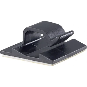 PB Fastener 5433-SW spona na uchytenie káblu/ov samolepiaci 5433-SW Priemer káblového zväzku (rozsah) 8 mm (max)   čiern