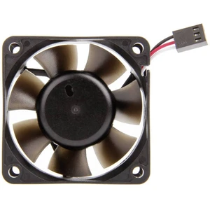 NoiseBlocker BlackSilent Pro PR-1 PC vetrák s krytom čierna (š x v x h) 60 x 60 x 25 mm