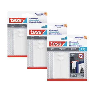 tesa 77776 Lepiaci klinec na tapety a sadru (2 kg)  biela Množstvo: 6 ks