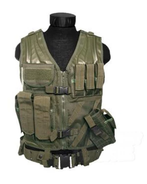 Taktická vesta USMC s opaskom Mil-Tec® - olív (Farba: Olive Green )
