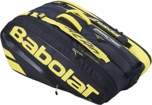 Babolat Pure Aero RH X 12 Black/Yellow Torba tenisowa