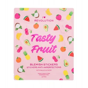 I Heart Revolution Tasty Fruit Blemish Stickers 32 ks lokálna starostlivosť pre ženy na problematickú pleť s akné