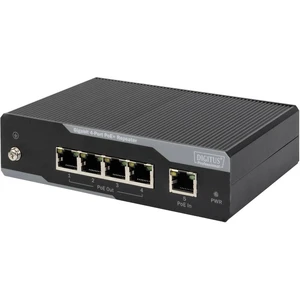 Digitus DN-95125 priemyselný ethernetový extender 10 / 100 / 1000 MBit/s IEEE 802.3af (12.95 W), IEEE 802.3at (25.5 W)
