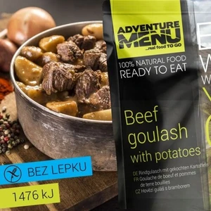 Adventure Menu® - Hovězí guláš s bramborem 400 g