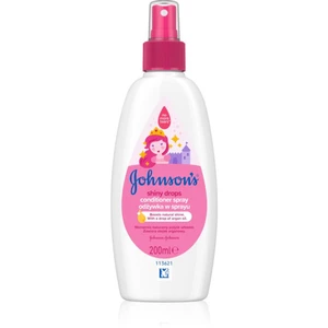 Johnson's® Shiny Drops bezoplachový kondicionér v spreji s arganovým olejom od 18mesiacov 200 ml