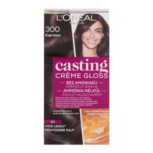 L´Oréal Paris Casting Creme Gloss 48 ml farba na vlasy pre ženy 300 Espresso na všetky typy vlasov; na farbené vlasy