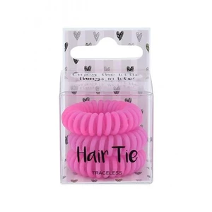 2K Hair Tie 3 ks gumička na vlasy pre ženy Pink