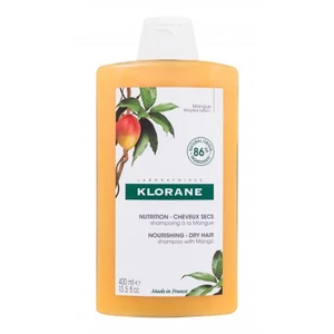 Klorane Mango Nourishing 400 ml šampon pro ženy na suché vlasy