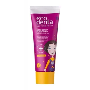 Ecodenta Super+Natural Oral Care Raspberry 75 ml zubní pasta pro děti