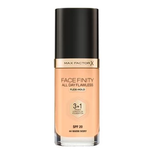 Max Factor Facefinity All Day Flawless SPF20 30 ml make-up pro ženy 44 Warm Ivory