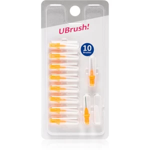 Herbadent UBrush! náhradné medzizubné kefky 0,8 mm Orange 10 ks