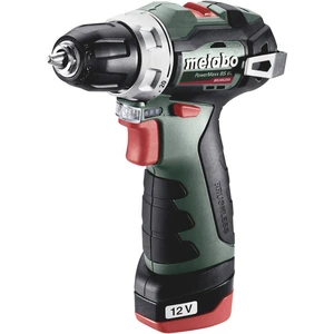 Metabo PowerMaxx BS BL 601721500 aku vŕtací skrutkovač  12 V 2 Ah Li-Ion akumulátor + 2. akumulátor