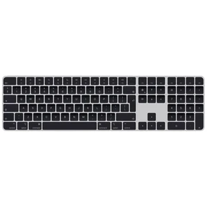 Apple Magic Keyboard mit Touch ID und Num Key Bluetooth® klávesnica čierna US medzinárodnej, QWERTY