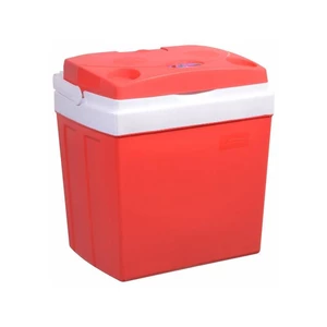 Chladiaci box Compass 30 l RED 220 / 12 V displej s teplotou cestovná autochladnička • napájanie 12 V • príkon 48 W • teplota chladenia až o 20 °C niž