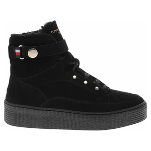 Dámska členkové topánky Tommy Hilfiger FW0FW06798 Black 41