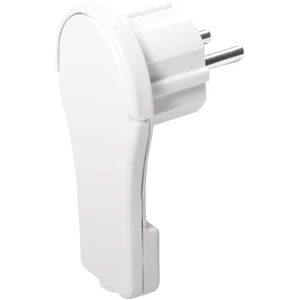 LogiLink LPS228 plochá zástrčka SchuKo plast S pomôckou po vytiahnutí 230 V biela IP20