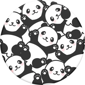 POPSOCKETS Pandamonium  stojan na mobil čierna, biela