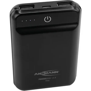 Ansmann PB10.8 mini powerbanka 10000 mAh #####Smart IC Li-Pol microUSB čierna #####Statusanzeige