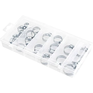 Basetech 11-38 mm hadicové spony  BT-2299052     20 ks
