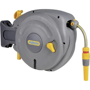 Hozelock AutoReel mit 10 Meter Schlauch 2485R0000   1 ks sivá, žltá navijak záhradnej hadice