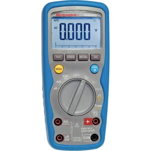 Multimetrix DMM 220 ručný multimeter  digitálne/y vodotesné (IP67) CAT III 1000 V, CAT IV 600 V Displej (counts): 6000