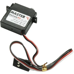 Master mini servo DS240HV digitálne servo Materiál prevodovky: kov Zásuvný systém: JR