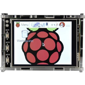 Joy-it 3.2TC skriňa displeja Vhodné pre: Raspberry Pi  akrylová číra