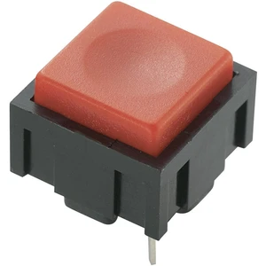 TRU COMPONENTS PBS-18B tlačidlo 50 V DC/AC 0.025 A 1x vyp/(zap) bez aretácie  (d x š) 12.4 mm x 12.4 mm  1 ks