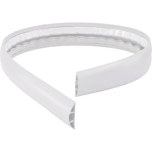 TRU COMPONENTS káblový mostík 1565440 PVC biela Kanálov: 1 1800 mm Množstvo: 1.8 m