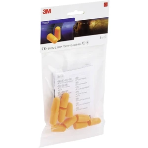 3M XA007703706 1100 SP štuple do uší 37 dB pre jedno použitie 5 pár