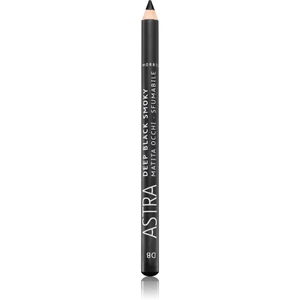 Astra Make-up Deep Black Smoky kajalová tužka na oči pro kouřové líčení odstín Black 1,1 g