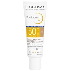 Bioderma Ochranný tónovací gelový krém SPF 50+ Photoderm M (Cream) 40 ml Tmavý